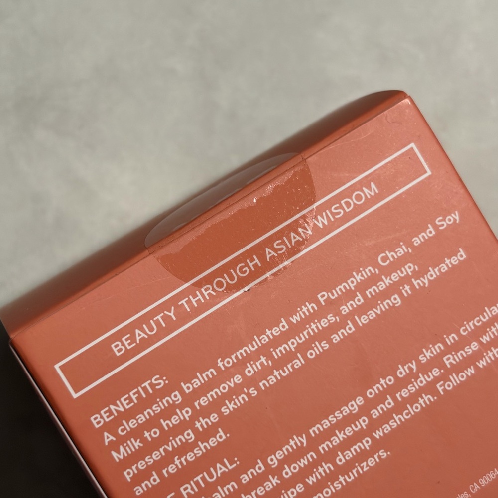Purlisse Pumpkin Chai Latte Cleansing Balm - Picture 7 of 8